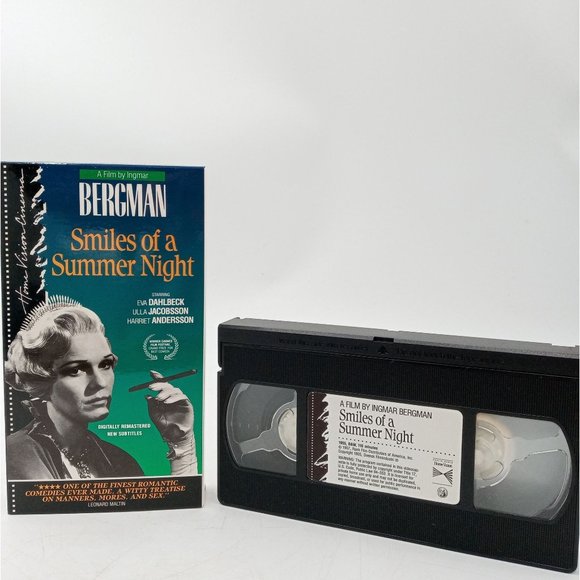 Smiles Of A Summer Night VHS Movie Ingmar Bergman Swedish English Subtitles - Picture 5 of 7